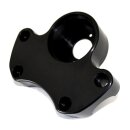 Lenkerklemme mit Tachohalter Motogadget Motoscope für Harley Riser schwarz