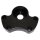 Lenkerklemme mit Tachohalter Motogadget Motoscope für Harley Riser schwarz