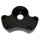 TOP CLAMP FOR MOTOGADGET MOTOSCOPE TINY BLACK