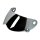 Biltwell Lane Splitter Anti-fog Face Shield Gen-2 Chrome verspiegelt