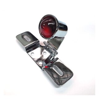 Old School LED taillight #6, chrome
