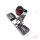 Old School LED taillight #6, chrome