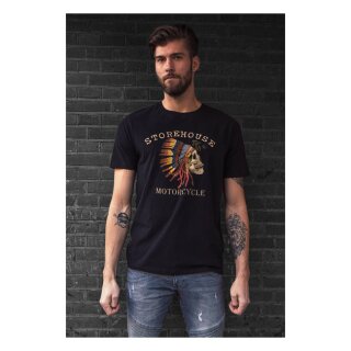MCS Indian Skull T-shirt black