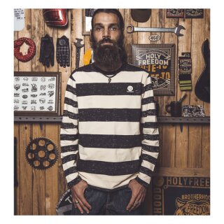 Holy Freedom Folmos LS T-shirt black/white