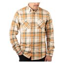 Rokker Colorado Shirt, beige/orange