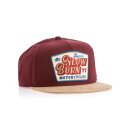 Rokker TRC Slow Burn Snapback cap, maroon