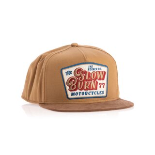 Rokker TRC Slow Burn Snapback cap, beige