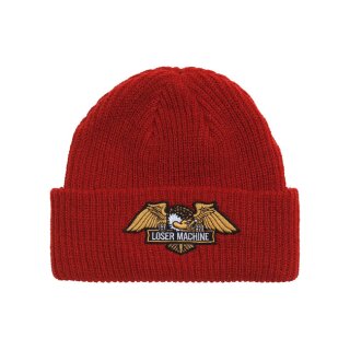 Loser Machine Frank beanie, red