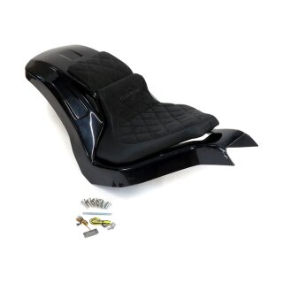 Cult-Werk, Softail wide fender kit Racing. 2-up seat