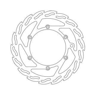 Moto-Master Flame series fixed brake rotor
