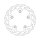 Moto-Master Flame series fixed brake rotor