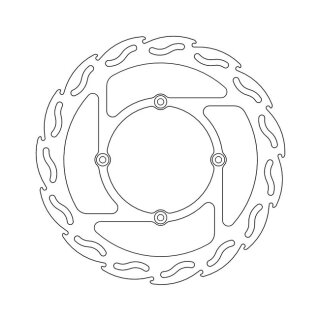 Moto-Master Flame series fixed brake rotor