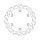 Moto-Master Flame series fixed brake rotor