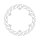 Moto-Master Flame series fixed brake rotor