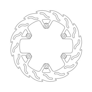Moto-Master Flame series fixed brake rotor