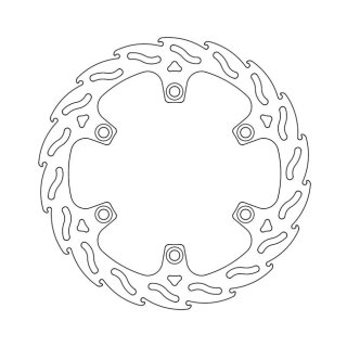 Moto-Master Flame series fixed brake rotor