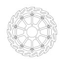 Moto-Master Flame series floating brake rotor