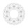 Moto-Master Flame series floating brake rotor