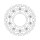 Moto-Master Flame series floating brake rotor