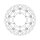 Moto-Master Flame series floating brake rotor