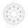 *10 DAYS EXTRA TRANSIT TIME* Moto-Master Flame series floating brake rotor