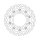 Moto-Master Flame series floating brake rotor