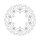 Moto-Master Flame series floating brake rotor