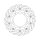 Moto-Master Flame series floating brake rotor