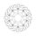 Moto-Master Flame series floating brake rotor