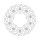 Moto-Master Flame series floating brake rotor