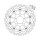 Moto-Master Flame series floating brake rotor