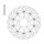 Moto-Master Flame series floating brake rotor