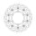 Moto-Master Flame series floating brake rotor