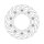 Moto-Master Flame series floating brake rotor