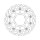 Moto-Master Flame series floating brake rotor