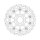 Moto-Master Flame series floating brake rotor