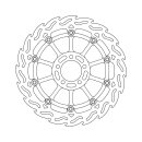 Moto-Master Flame series floating brake rotor