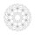 Moto-Master Flame series floating brake rotor