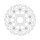 Moto-Master Flame series floating brake rotor