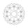 Moto-Master Flame series floating brake rotor