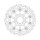 Moto-Master Flame series floating brake rotor
