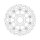 Moto-Master Flame series floating brake rotor