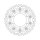 Moto-Master Flame series floating brake rotor
