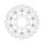 Moto-Master Flame series floating brake rotor
