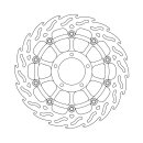 Moto-Master Flame series floating brake rotor