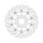 Moto-Master Flame series floating brake rotor