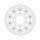 Moto-Master Flame series floating brake rotor