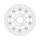 Moto-Master Flame series floating brake rotor
