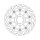 Moto-Master Flame series floating brake rotor