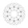 Moto-Master Flame series floating brake rotor
